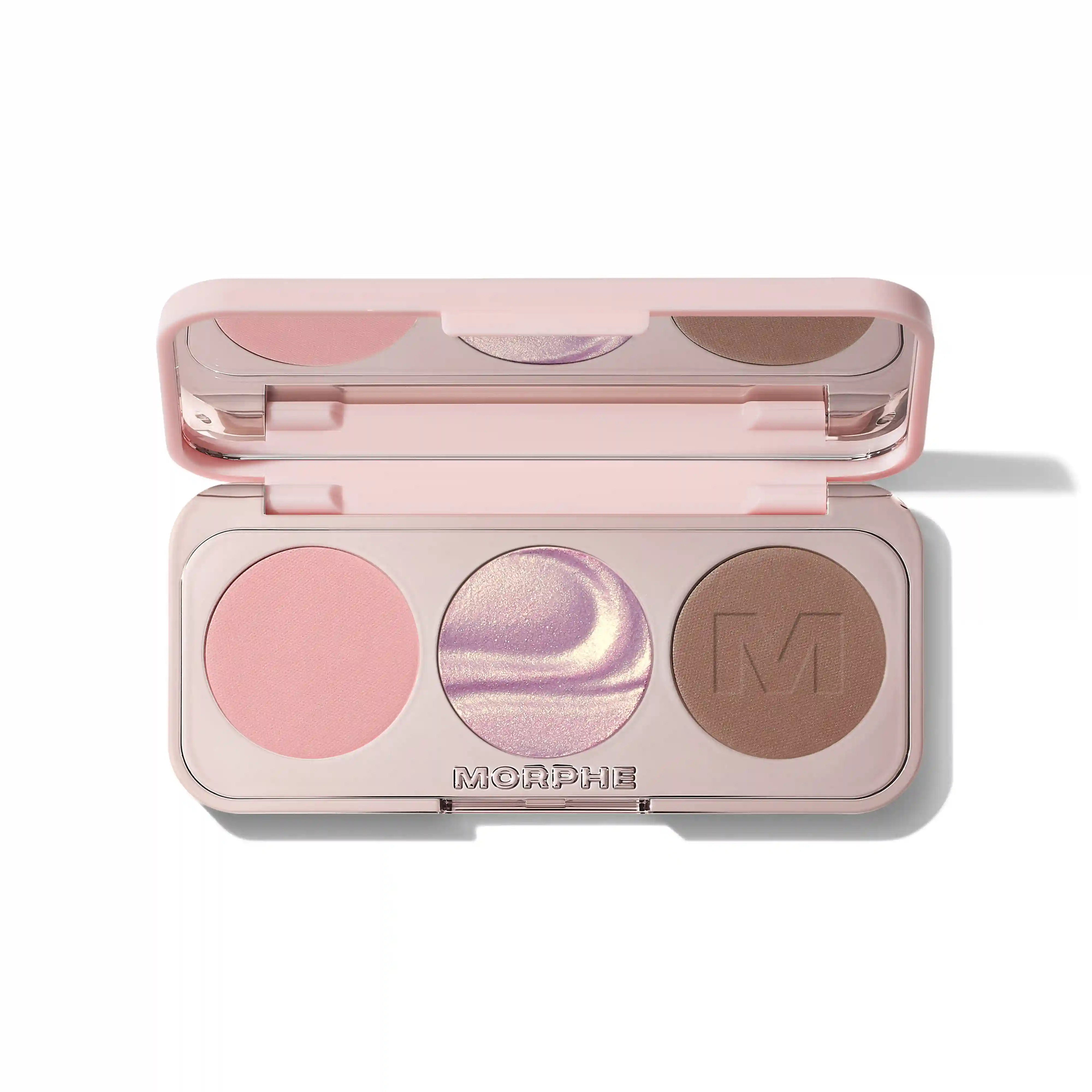 Alternative view of ChromaPlus Eyeshadow Trio & M300 Dual-Ended Eyeshadow Brush Bundle