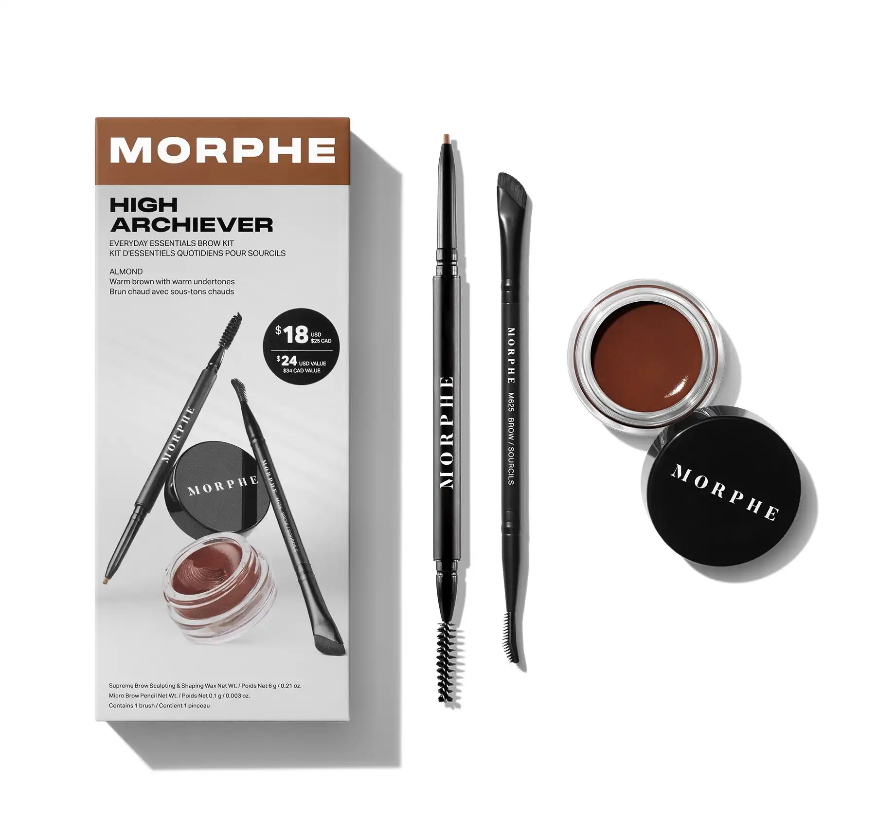 Alternative view of High Archiever Everyday Essentials Brow Kit